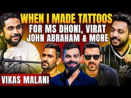 Highest Paid Tattoo Artist on Ms Dhoni, Virat, John Abraham and More | Night Talk by RealHit