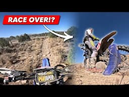 Racing Through Dust.... Until THIS Happened!! - Raft River Enduro 2024