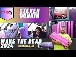 STEVEN DUNKIN GOING CRAZY AT WAKE THE DEAD SHOW 2024 FOR TEAM DOWN4SOUND!