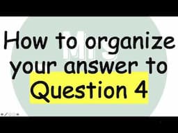 How to Organize Your Response to Question 4 for English Language Paper 1 (Edexcel IGCSE)