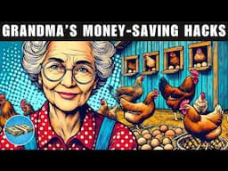 Grandma's 50 Old Money-Saving Tips (that will help you SAVE thousands)