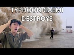 SCARY TYPHOON ATTACKS THE PHILIPPNES JAPANESE REACTION