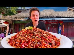 Death by Chili!!🌶️ SPICIEST CHINESE FOOD in Hanzhong, China! 🇨🇳