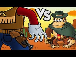 The Good, the Bad and the Monkey | Mario vs DK remake - The Lonely Goomba