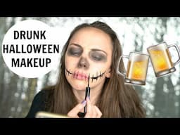 DRUNK HALLOWEEN MAKEUP