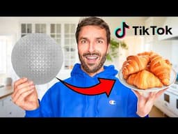 Je teste des RECETTES TIKTOK satisfaisantes (Croissant Feuille de Riz, Brownies Patate Douce)