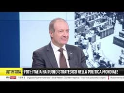 Gianmauro Dell'Olio ospite a "Sky Agenda" SkyTg24 16/11/2024