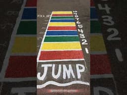 Jumping - Pe games and activity #shortvideo #challenge