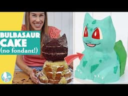 Bulbasaur Cake NO FONDANT