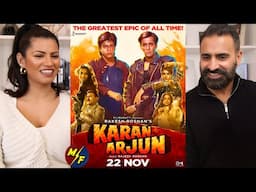 Karan Arjun (Official Trailer) Reaction: Salman Khan | Shahrukh Khan | Kajol | Hrithik Roshan