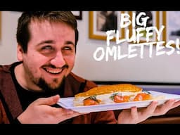 Fluffy Boi Eats Fluffiest Omelette in Japan