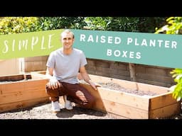 DIY Simple Raised Garden Bed | How to Build