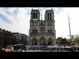 LIVE: Statue of Virgin Mary Returns to Notre Dame Cathedral