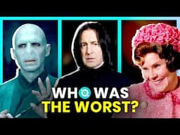 Ranking 10 Most Evil Harry Potter Villains | OSSA Movies