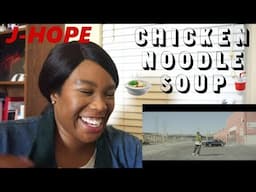 J-Hope Chicken Noodle Soup ft Becky G MV REACTION