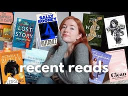 all the books i read and dnfed in october | sally rooney, booktok romcoms, a lil rant review