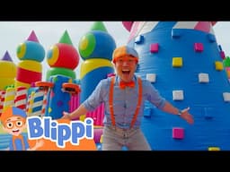 Blippi’s Colorful Dino Dance Party! | Blippi's Colorful Fun! | Blippi Adventures