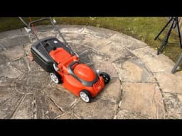 Review - Flymo EasiStore 340R Electric Rotary Lawn Mower - 34 cm Cutting Width,