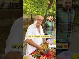 King of Bhelpuri is no more 🥲🥲💔 Did you eat Bhelpuri here #shorts #youtubeshorts #food