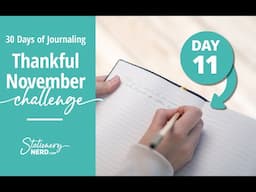 DAY 11 - What color are you grateful for?  |  30 Days of Journaling