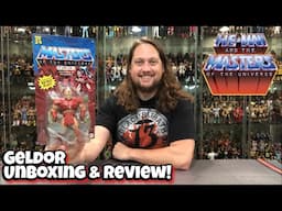 Geldor Masters of the Universe Unboxing & Review!