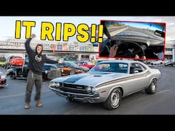 FIRST DRIVE IN THE 392 SRT POWERED 1970 CHALLENGER!