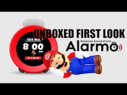 NINTENDO "ALARMO" ALARM CLOCK UNBOXING AND FIRST LOOK