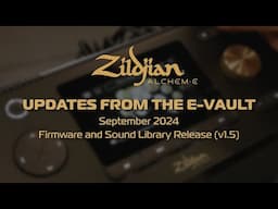 Zildjian ALCHEM-E E-Kit | September 2024 Firmware Update (v 1.5)