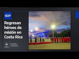 Gobierno del Presidente Nayib Bukele recibe al segundo grupo que brindó asistencia en Costa Rica