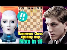 Bobby Fischer SHOWS His Chess Opening Skills to Conquer His Opponent in Chess | Bobby Fischer Game