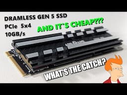 Addlink G55 Gen5 SSD Review - Best DRAMLESS SSD EVER?