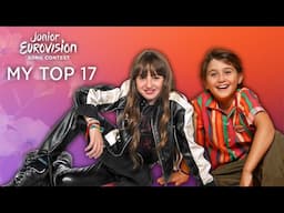 JUNIOR EUROVISION 2024 | My Top 17