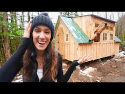 IT'S DONE!!! We Built Our Dream Tiny Home in the Woods