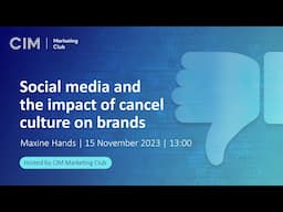 Social media & the impact of cancel culture on brands