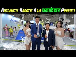 Automatic Robotic Arm हर मशीन पर फिट है ये | Tenso Machinery Robotic Arm for Injection Molding mach.