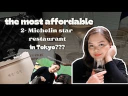 Tried an affordable 2 Michelin Star restaurant in Tokyo and visited a pig cafe | THE BEAUTY JUNKEE