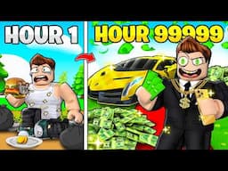 ROBLOX BUT YOU GET 1+ MONEY EVERY SECOND !!