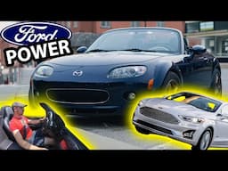 You should put a Ford FUSION engine in a Miata RIGHT NOW! (Sports car performance BARGAIN!)