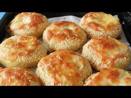 Cheese Bread sesame seeds Baking Easy