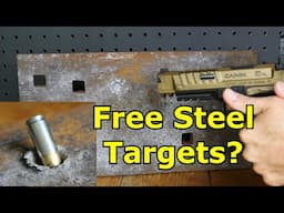 Free Steel Targets Testing