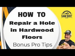 Easy Steps To Fixing Holes In Hardwood Floors - A Diy Guide!