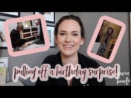 I PULLED OFF A BIRTHDAY SURPRISE! | Lauren Benet