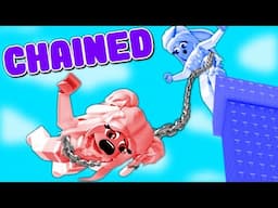 CHAINED 2 PLAYER Obby With My SISTER! (Roblox)