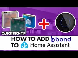 How To Integrate Home Assistant & Bond Bridge To Make Any Fan Smart