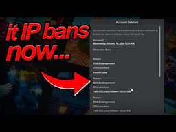 roblox hackers are IP banning kids...