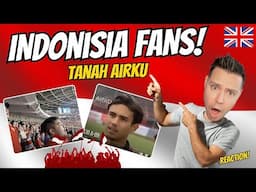 BRIT AMAZED by Fans Singing Tanah Airku at Jakarta Stadium!