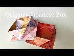 Easy Origami Japanese Box