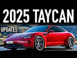 2025 Porsche Taycan.. More Power, Range, & Features