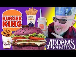 Burger King Addams Family Halloween Meal • The Official Last Food Adventure in My Minivan Camper