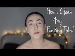 ♡ How I Clean My Surgical Feeding Tube! | Amy Lee Fisher ♡